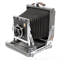 Image 3 of Nagaoka Ultralight 4X5 camera 150mm+ 210mm Lense + Holders + Film + Fresnel #2770