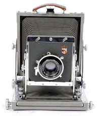 Image 2 of Nagaoka Ultralight 4X5 camera 150mm+ 210mm Lense + Holders + Film + Fresnel #2770