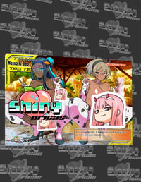 Image 2 of Bea & Nessa-SHS13-Shinyoricas-Goddess story custom Pokémon Waifu Card-Firework finish 2026