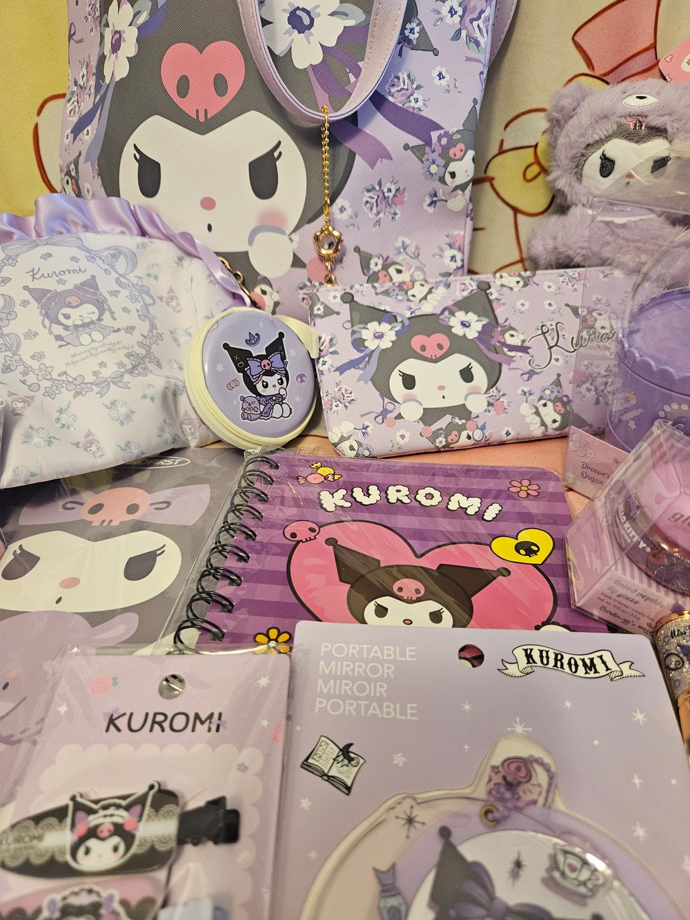 Image of Kuromi Purple Flower Bundle 
