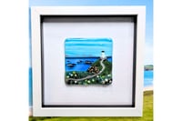 Tŵr Mawr Lighthouse, Ynys Llanddwyn – Fused Glass Coastal Art