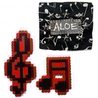(3.5 x 3.5) bloody note pack  