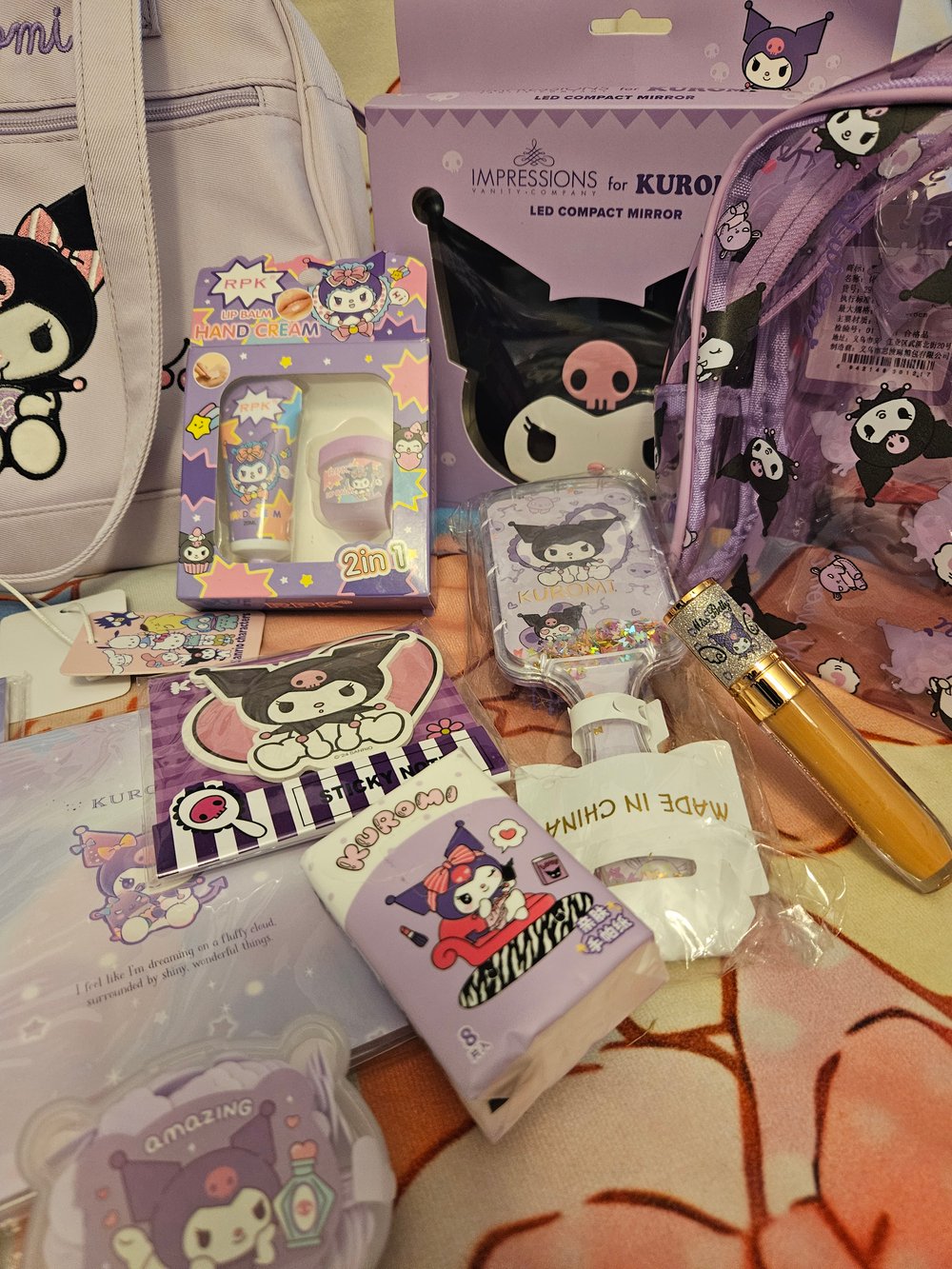 Image of Kuromi Shoulder Bag Bundle 