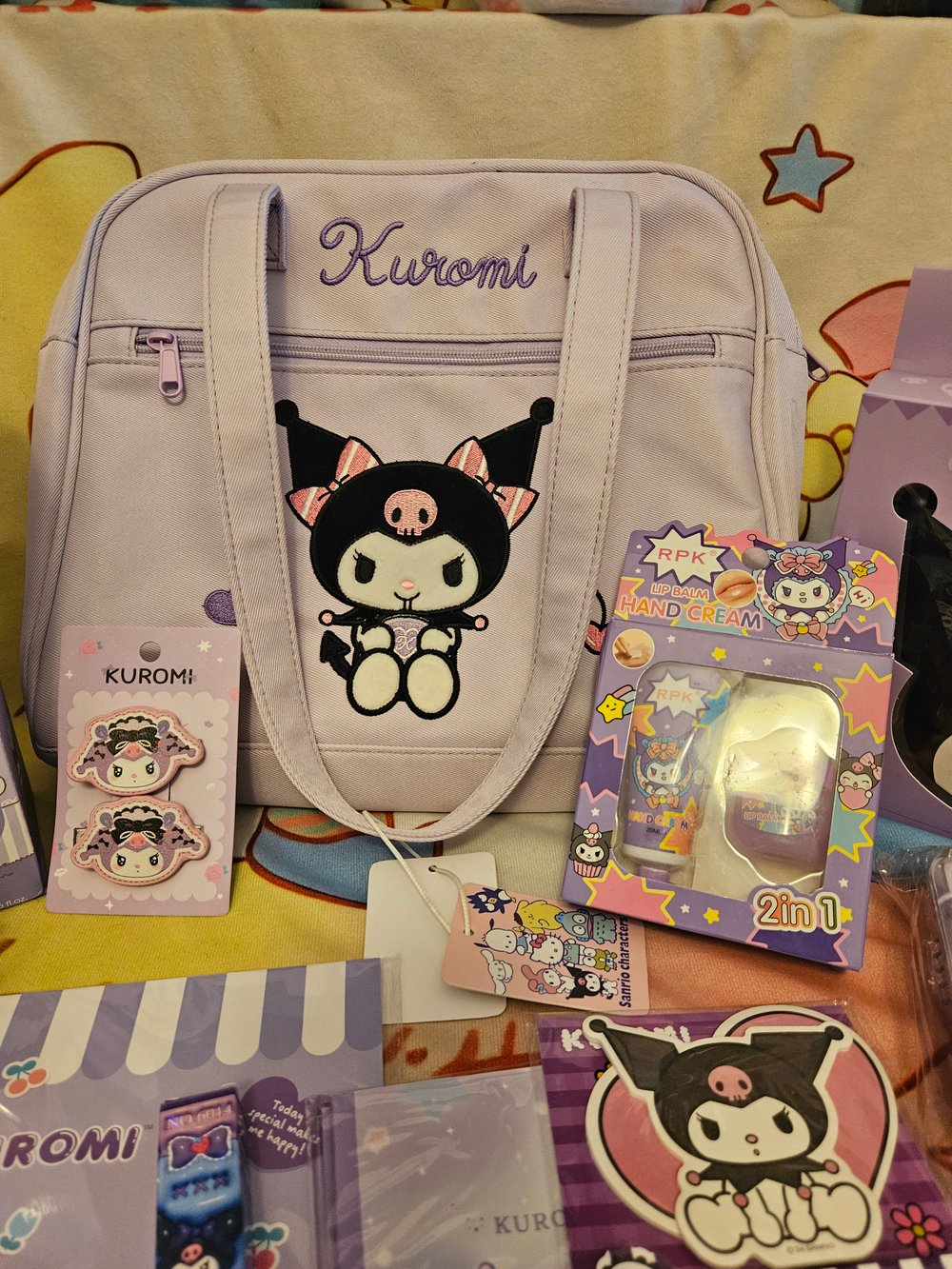 Image of Kuromi Shoulder Bag Bundle 