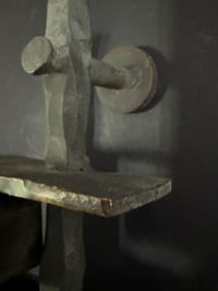 Image 6 of Large Bronze Sculptural Door Handle, European 20th Century
