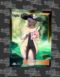 Image 1 of Cogita-SHS23-Shinyoricas-Goddess story custom Pokémon Waifu Card-Firework finish 2026