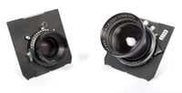 Image 10 of Walker Titan SF 4X5 field camera + 150mm + 270mm lenses + film +holders +fresnel #2780