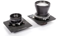 Image 12 of Walker Titan SF 4X5 field camera + 150mm + 270mm lenses + film +holders +fresnel #2780