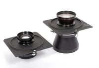 Image 15 of Walker Titan SF 4X5 field camera + 150mm + 270mm lenses + film +holders +fresnel #2780