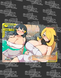 Dawn & Cynthia-SHS49-Shinyoricas-Custom Pokémon Waifu Card-Firework finish 2026