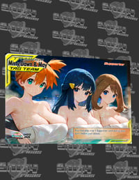 Misty,Dawn & May-SHS52-Shinyoricas-Custom Pokémon Waifu Card Firework finish 2026