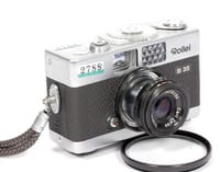 Image 1 of Rolleiflex Rollei B35 35mm film camera + Carl Zeiss Triotar 40mm F3.5 #2788