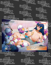 Image 2 of Dawn -SHS45-Shinyoricas-Custom Pokémon Waifu Card-Firework finish 2026