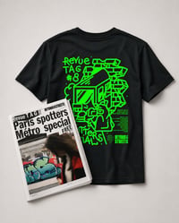 Pack T-shirt black  + REVUE TAG #8