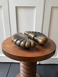 Image 3 of Group of Four Large Bronze Door Handles with Art Deco Shell Style Design (Reserved)