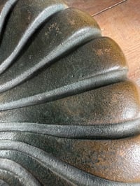 Image 4 of Group of Four Large Bronze Door Handles with Art Deco Shell Style Design (Reserved)