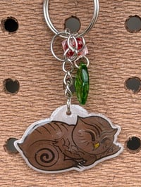 Sleeping Owlbear Key Chain Holder