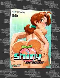 Image 1 of Delia-SHS57-Shinyoricas-Custom Pokémon Waifu Card Firework finish 2026