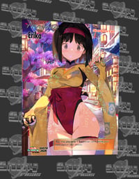 Erika-SHS74-Shinyoricas-Custom Pokémon Waifu Card Firework finish 2026