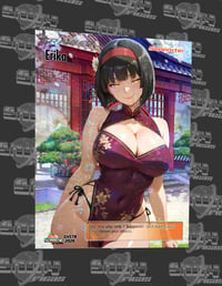 Erika-SHS78-Shinyoricas-Custom Pokémon Waifu Card Firework finish 2026