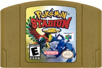 Pokemon Stadium 2 N64 Cart Rug