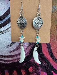 Desert Coyote Earrings