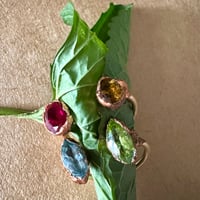Image 3 of SUNLIGHT open front rings, size 7