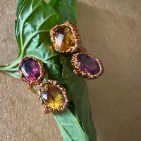 Image 4 of SUNLIGHT open front rings, size 7