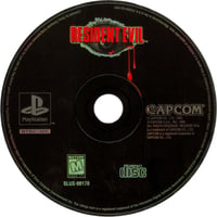 Resident Evil 1 PS1 Disk Rug