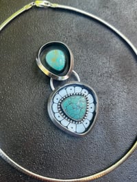 Image 1 of Carico Lake & Egyptian Two Stone Necklace