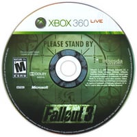 Fallout 3 xbox 360 Disk Rug