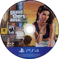 GTA 5 PS4 Disk Rug