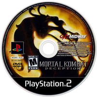 Mortal Kombat Deception PS2 Disk Rug