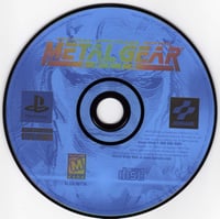 Metal Gear 1 PS1 Disk Rug