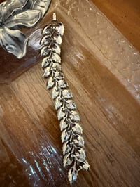 Image 4 of Crown Trifari Vintage Leaf Bracelet