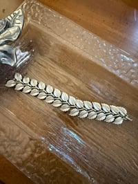 Image 3 of Crown Trifari Vintage Leaf Bracelet