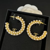 CC Pearl Hoops