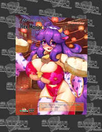 Hex Maniac-SHS87-Shinyoricas-Custom Pokémon Waifu Card Firework finish 2026