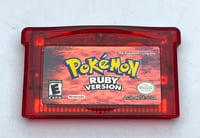 Pokemon Ruby Cart Rug