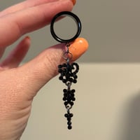 Haunted Diamond Dangles (sizes 4g-2")