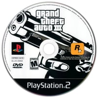 GTA 3 PS2 Disk Rug
