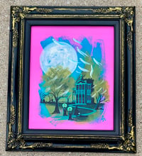 Image 1 of Haunted Mansion Summerween - Original Painting 