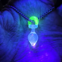 Image 1 of MINI PLUG PENDANT UV BLUE GREEN