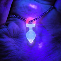 Image 1 of MINI PLUG PENDANT UV BLUE PINK