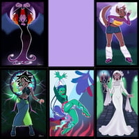 Monster Girl Postcard Collection