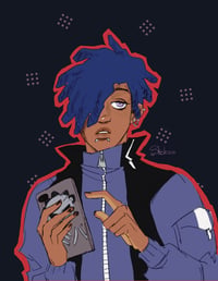 Phone boy print