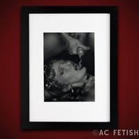 Pearl Earring Original Framed Drawing