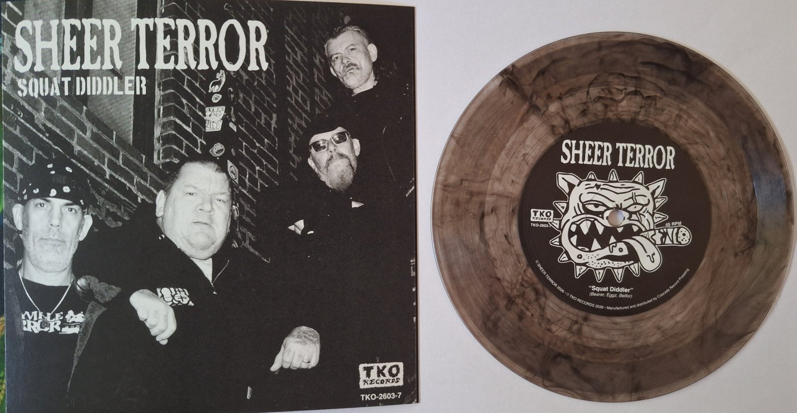 Poison Idea/Sheer Terror split single / Poison Idea
