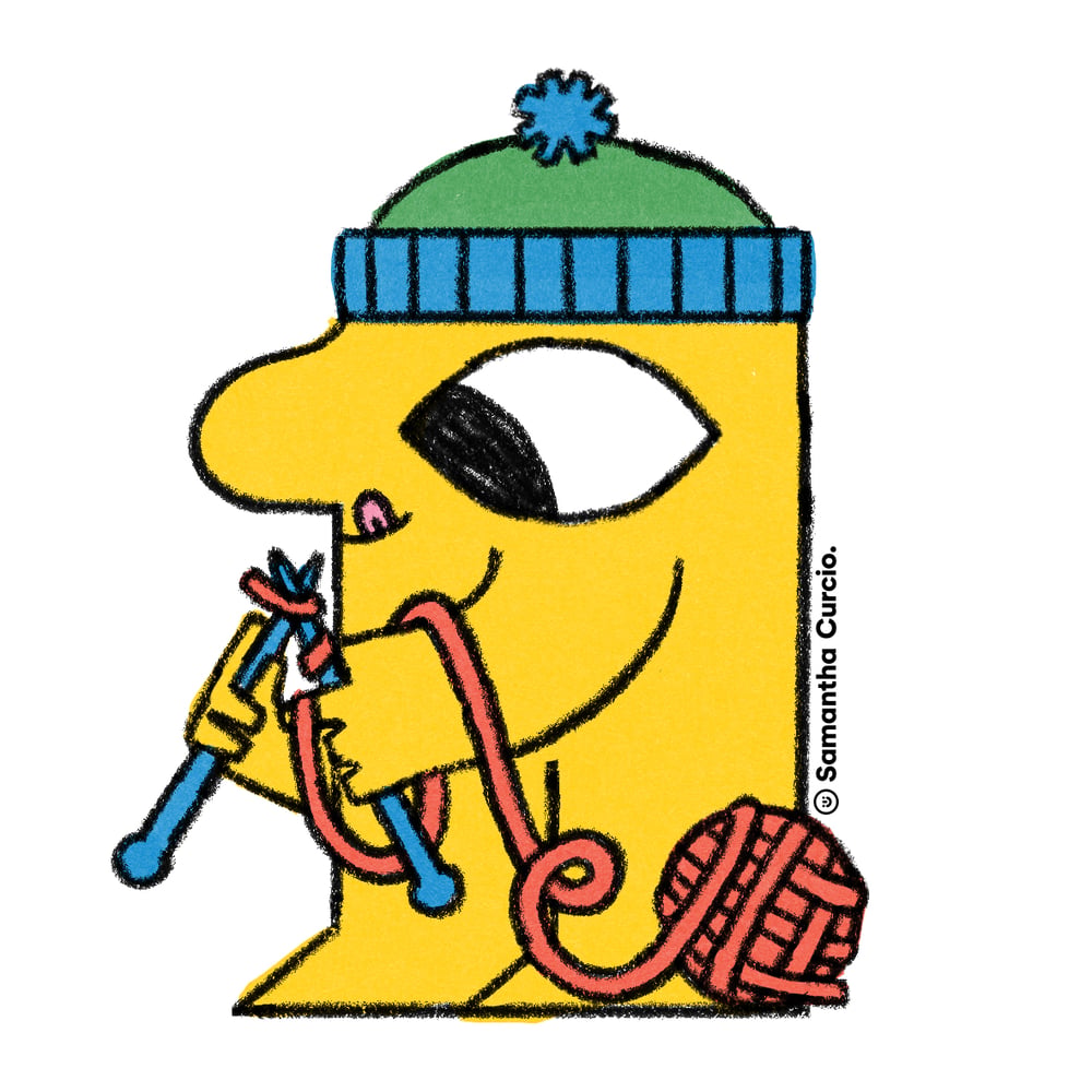 Image of Crafty Critter - vinyl sticker