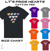 LT's Pride Hearts Cotton T-Shirt